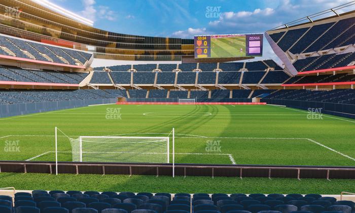 Soldier Field - Section 151 Seat View