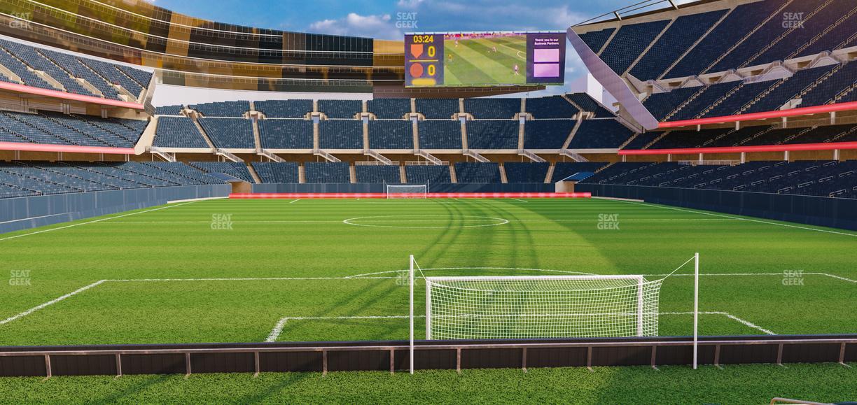 Soldier Field - Section 152 Seat View