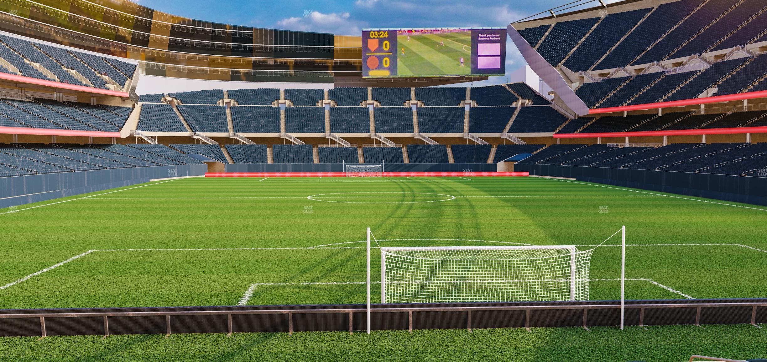 Soldier Field - Section 152 Seat View