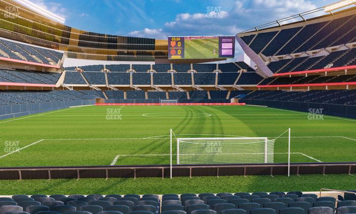 Soldier Field - Section 152 Seat View