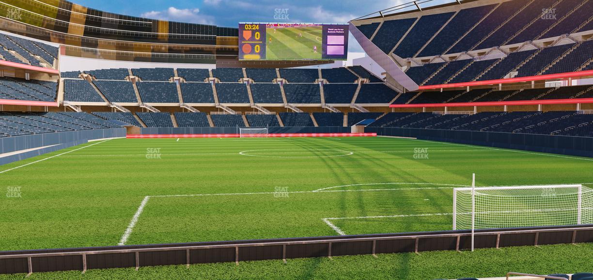 Soldier Field - Section 153 Seat View