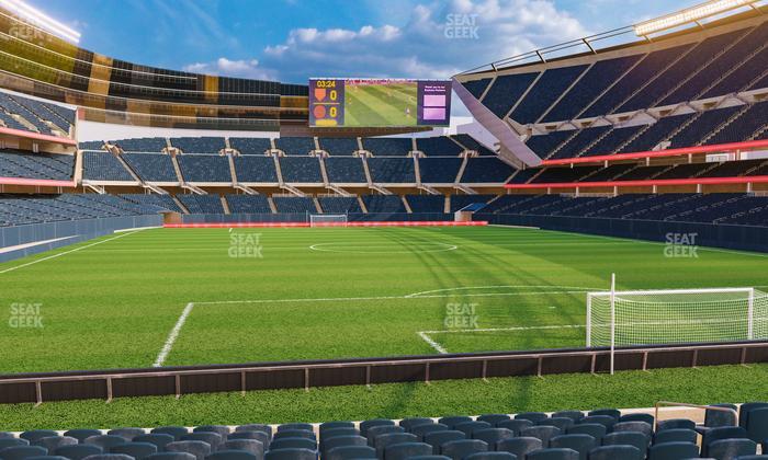 Soldier Field - Section 153 Seat View