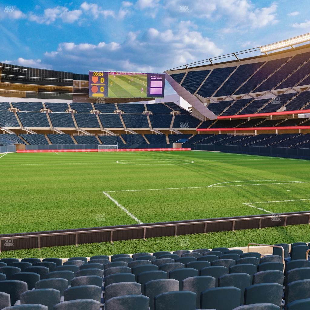 Soldier Field - Section 154 Seat View