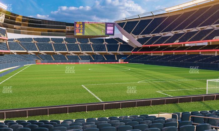 Soldier Field - Section 154 Seat View