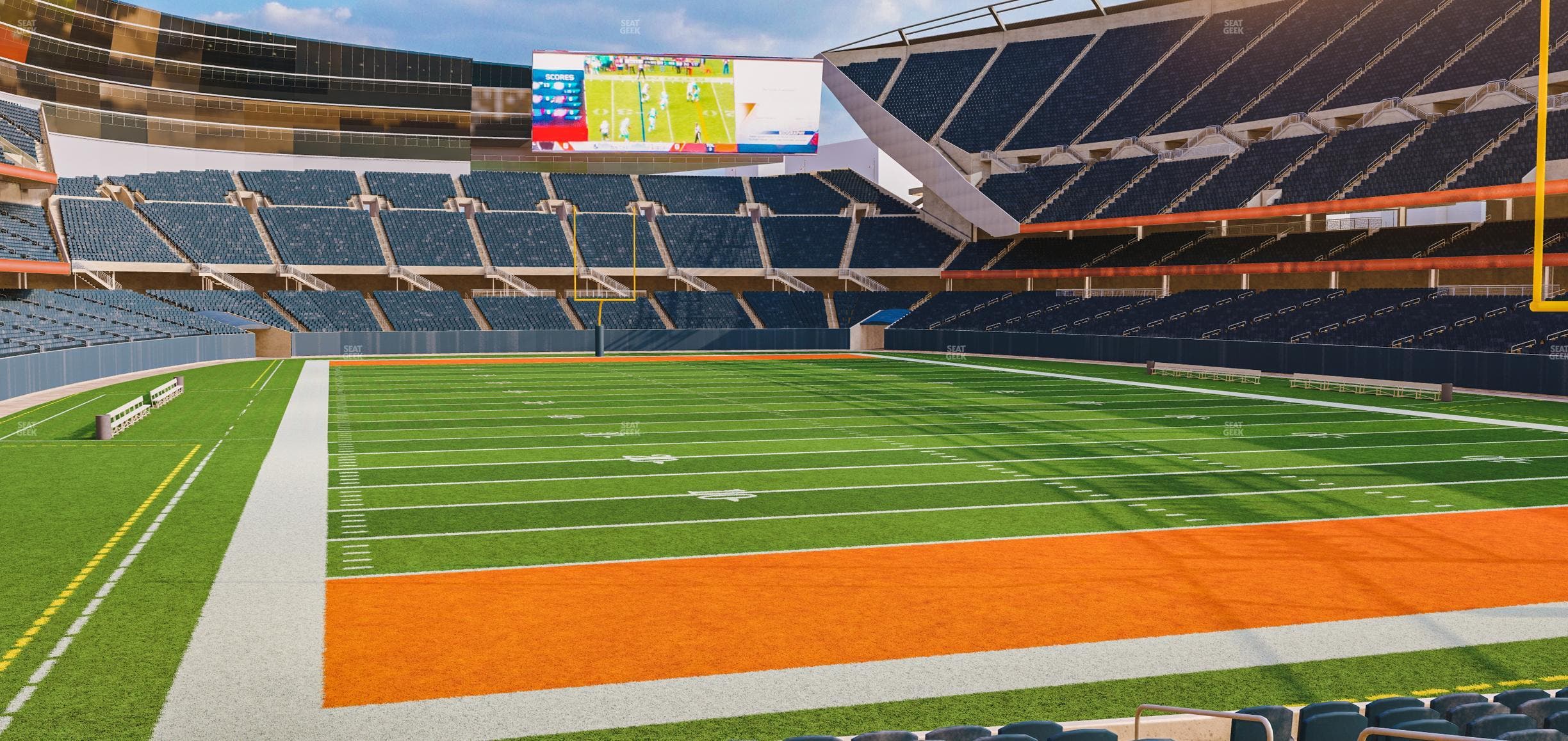 Soldier Field - Section 154 Seat View