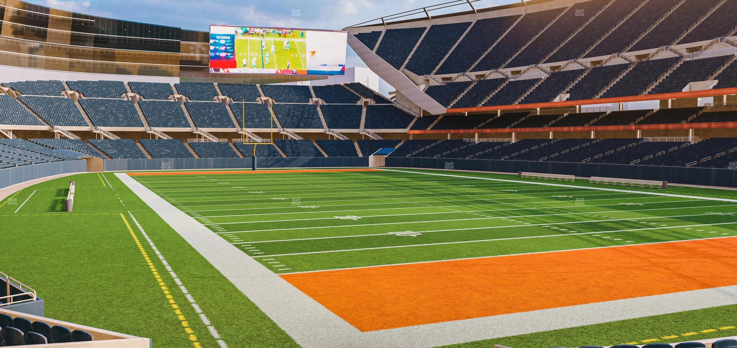 Soldier Field - Section 155 Seat View