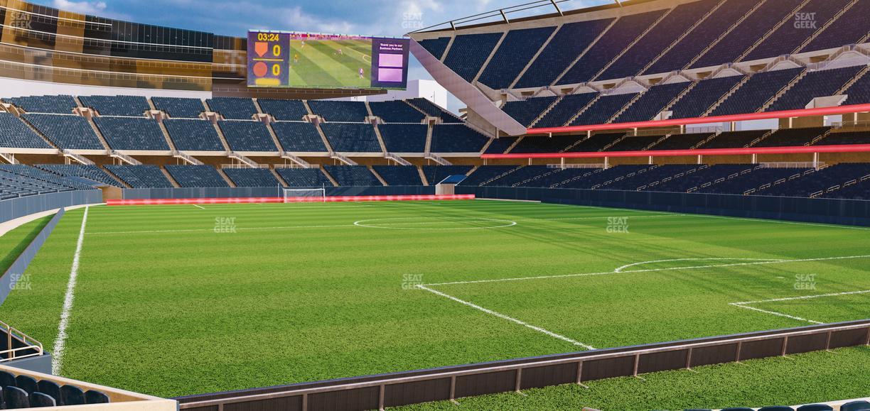 Soldier Field - Section 155 Seat View