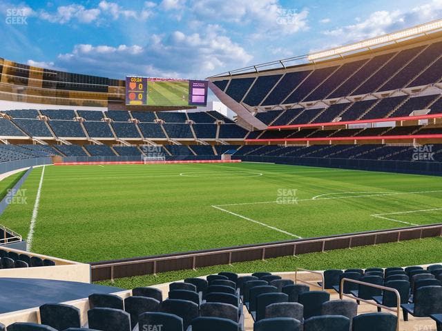 Soldier Field - Section 155 Seat View