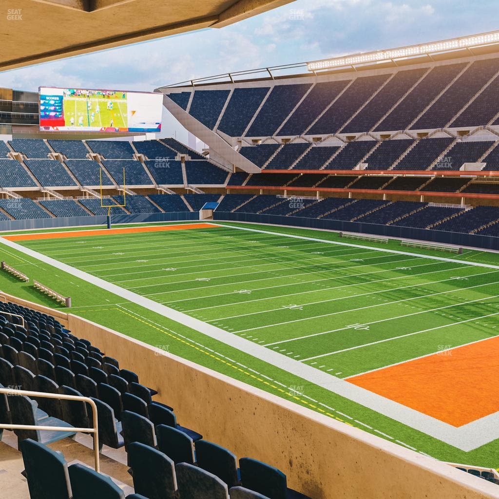 Soldier Field - Section 202 Club Seat View