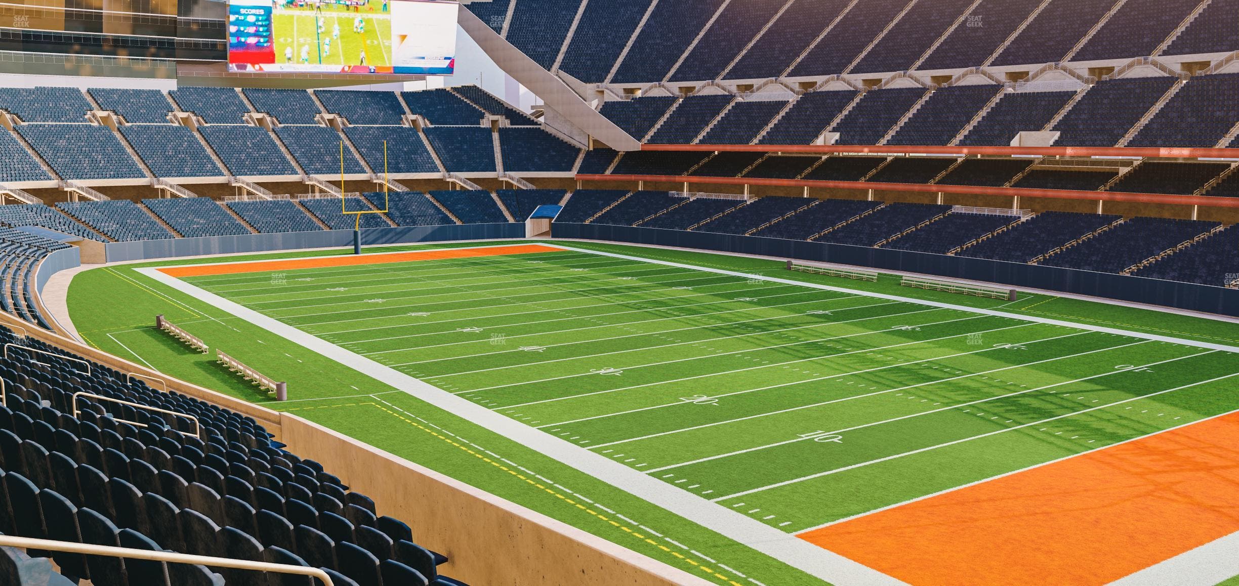 Soldier Field - Section 202 Club Seat View