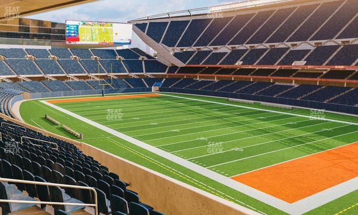Soldier Field - Section 202 Club Seat View