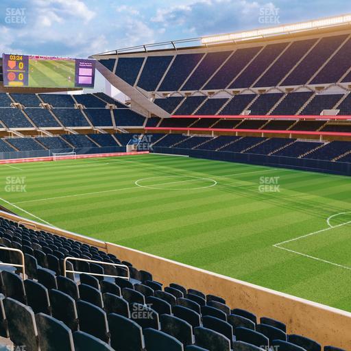 Soldier Field - Section 203 Club Seat View