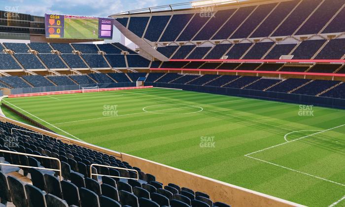 Soldier Field - Section 203 Club Seat View