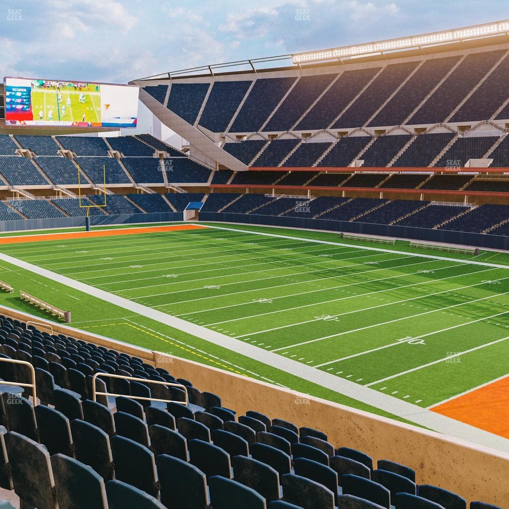 Soldier Field - Section 203 Club Seat View