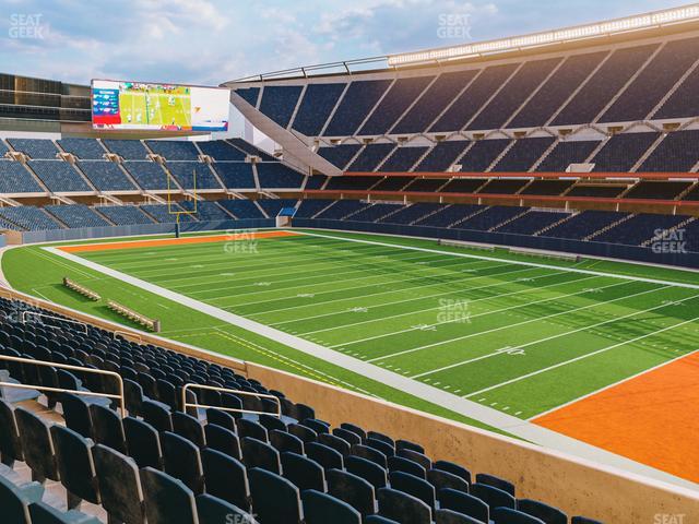 Soldier Field - Section 203 Club Seat View