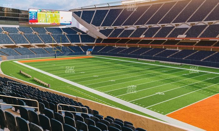 Soldier Field - Section 203 Club Seat View
