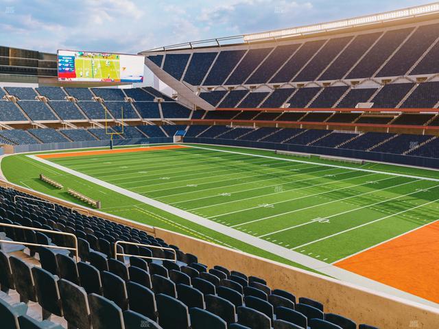 Soldier Field - Section 203 Club Seat View