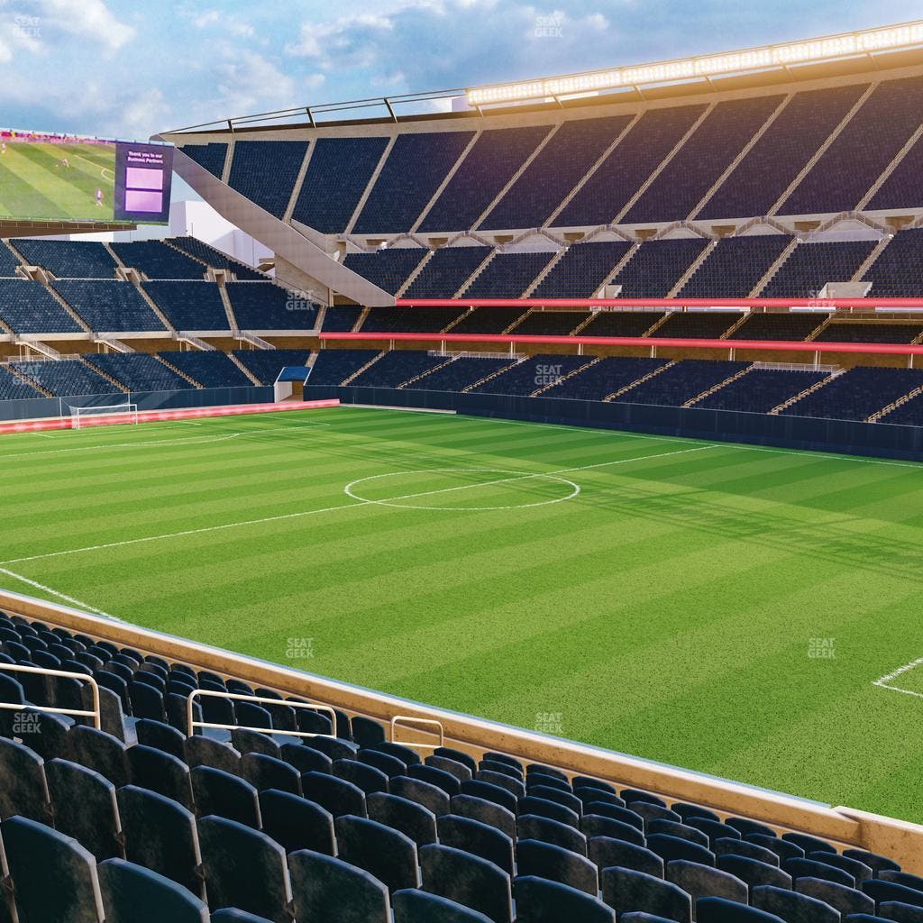 Soldier Field - Section 204 Club Seat View