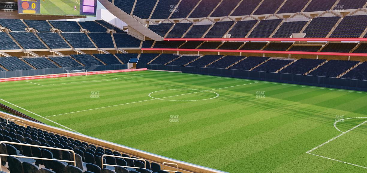 Soldier Field - Section 204 Club Seat View