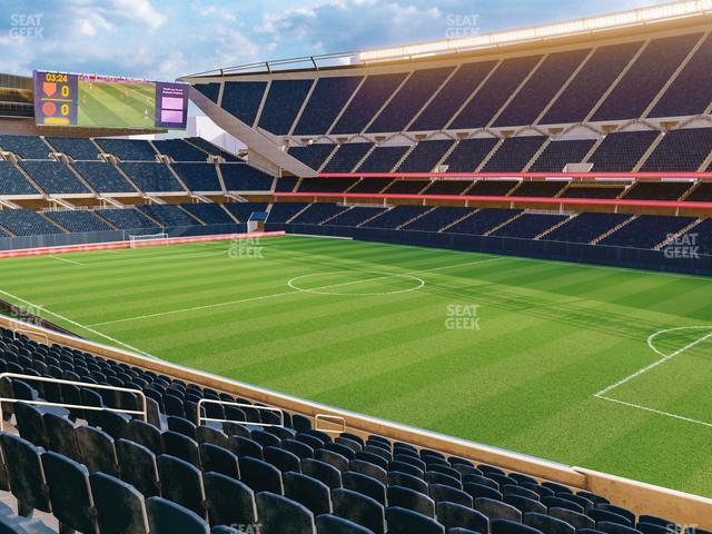 Soldier Field - Section 204 Club Seat View Soldier Field - Section 204 Club Seat View