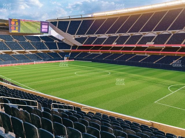 Soldier Field - Section 204 Club Seat View