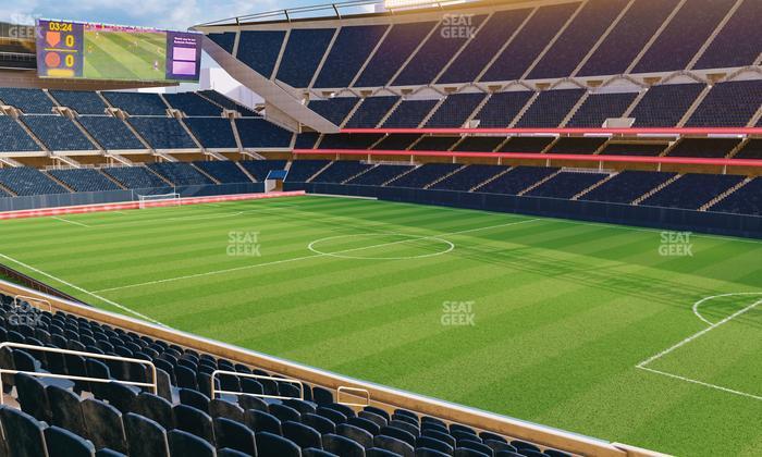 Soldier Field - Section 204 Club Seat View