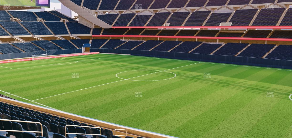 Soldier Field - Section 205 Club Seat View