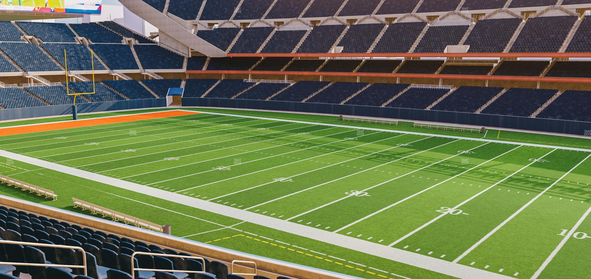 Soldier Field - Section 205 Club Seat View