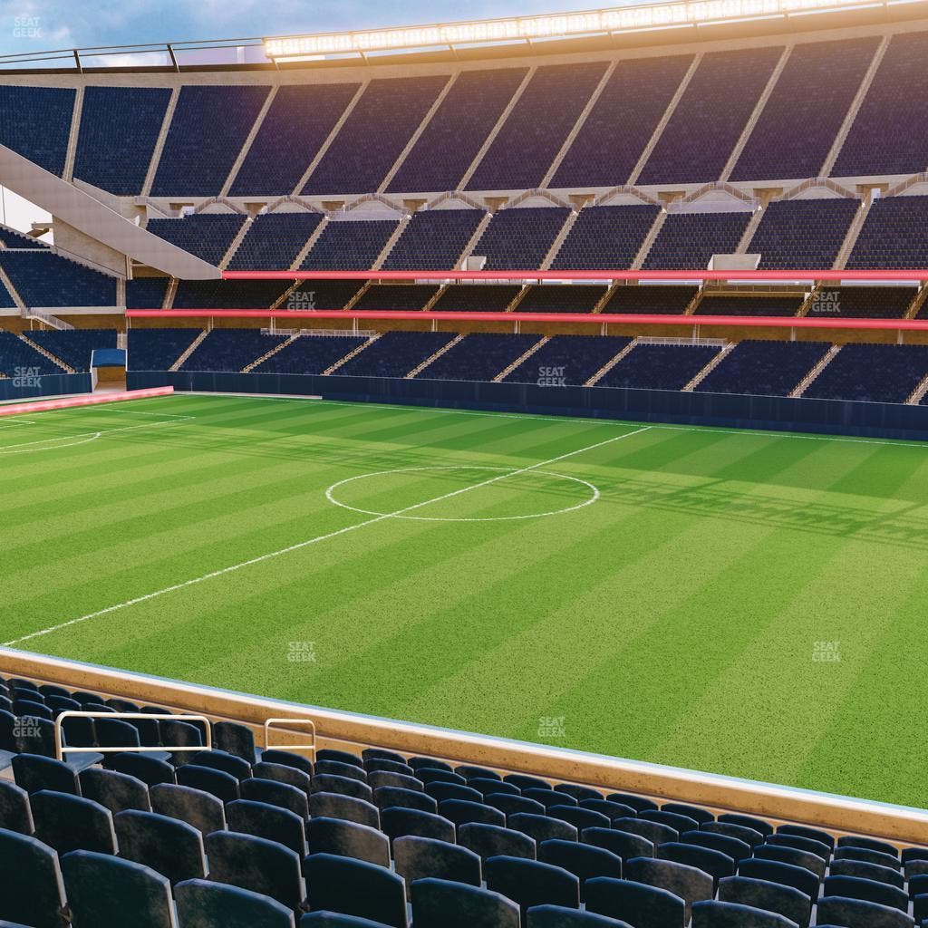 Soldier Field - Section 206 Club Seat View