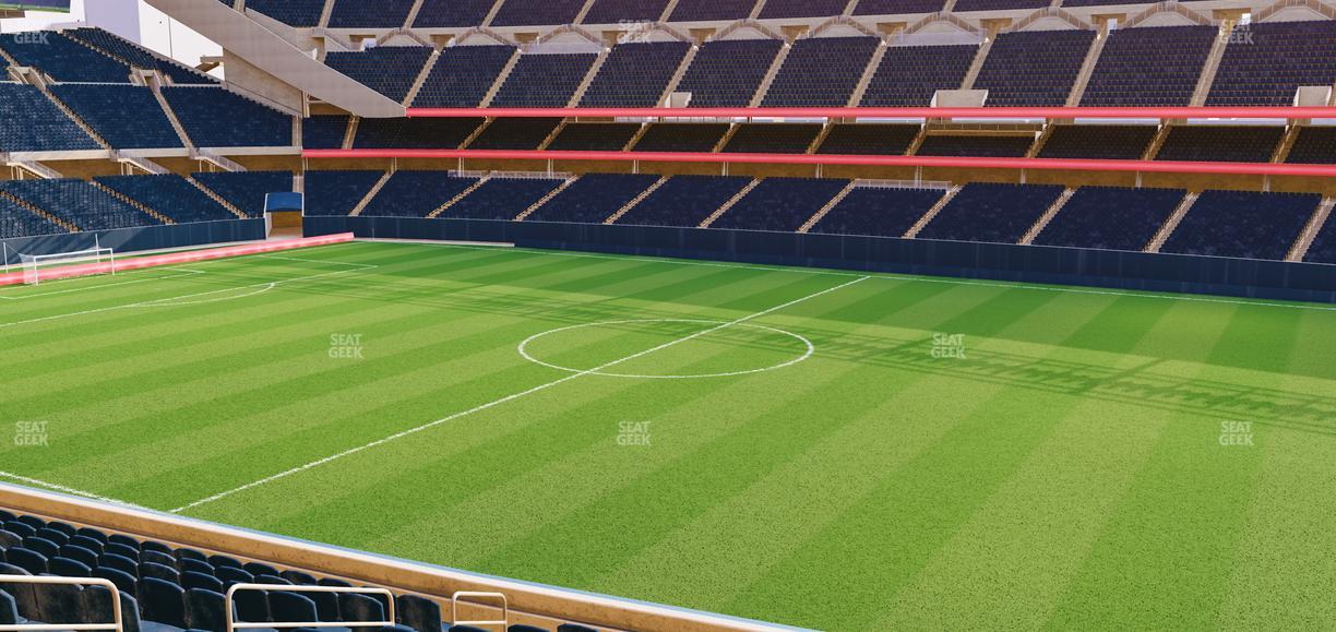 Soldier Field - Section 206 Club Seat View