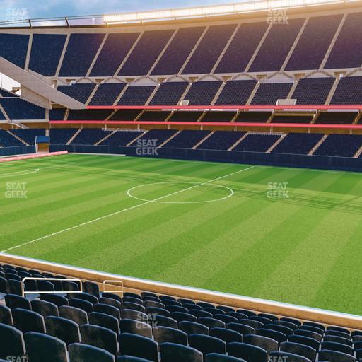 Soldier Field - Section 206 Club Seat View