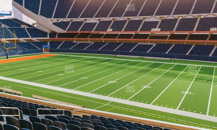 Soldier Field - Section 206 Club Seat View