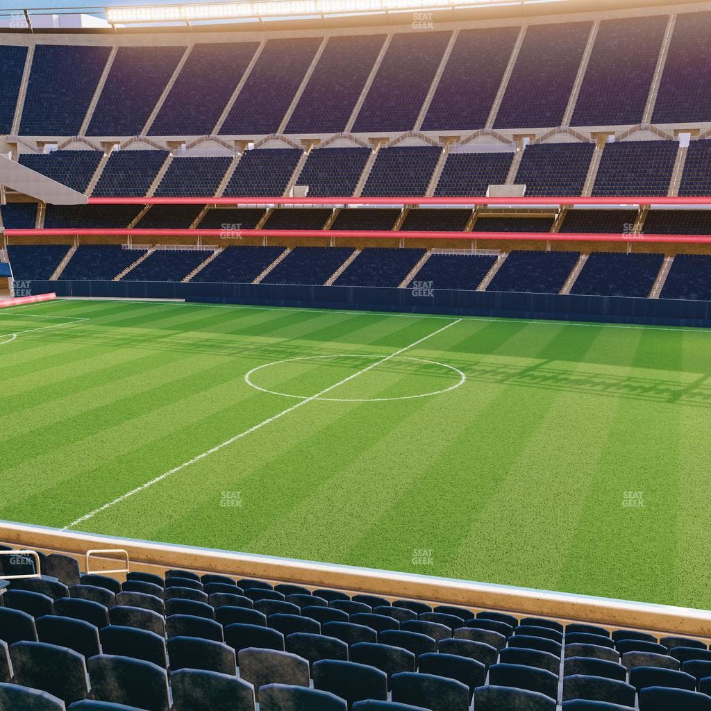 Soldier Field - Section 207 Club Seat View