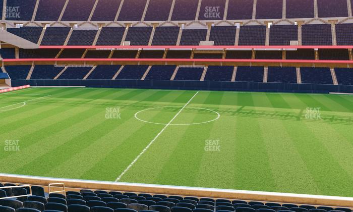 Soldier Field - Section 208 Club Seat View