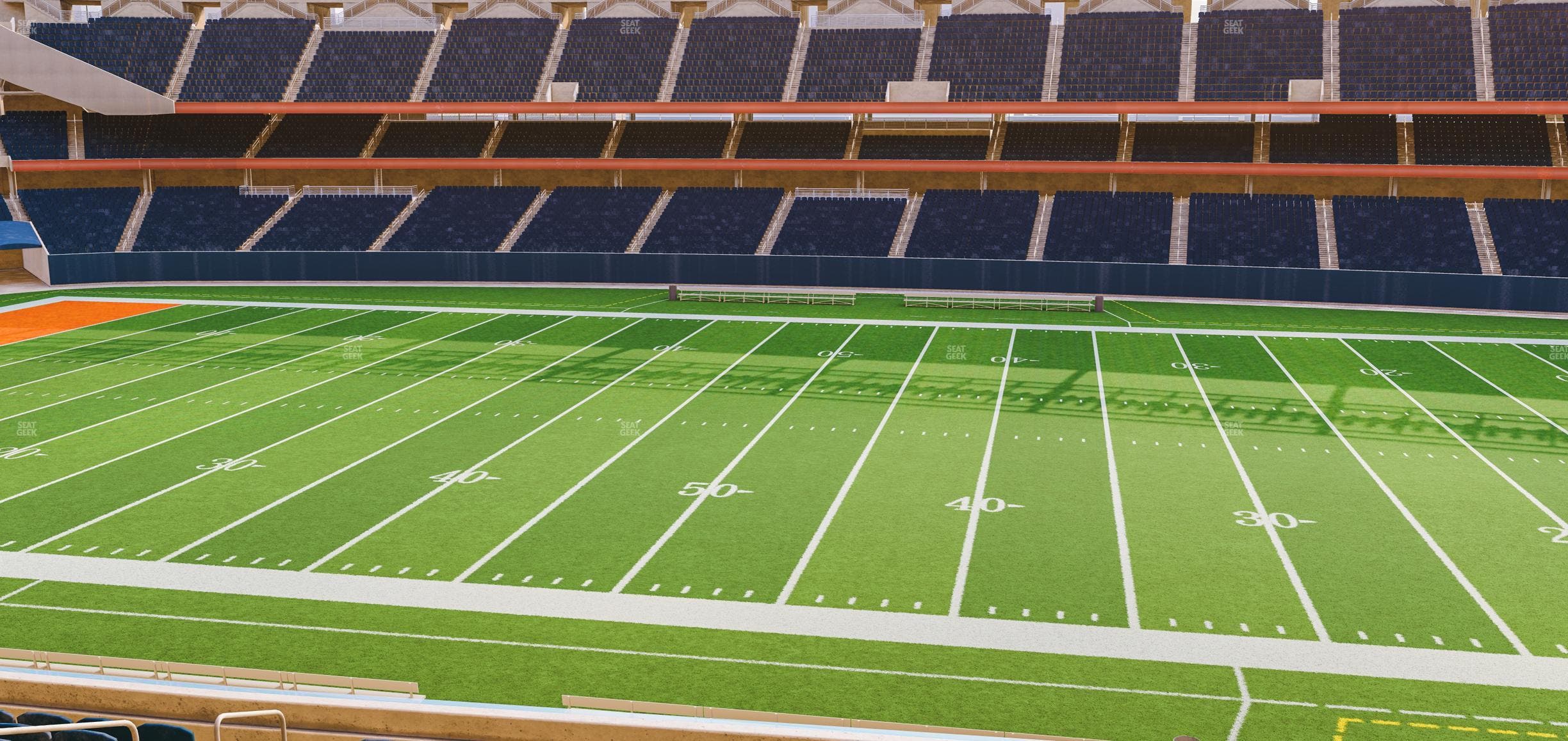 Soldier Field - Section 208 Club Seat View