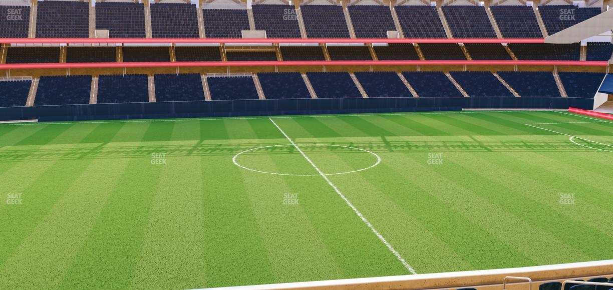 Soldier Field - Section 210 Club Seat View