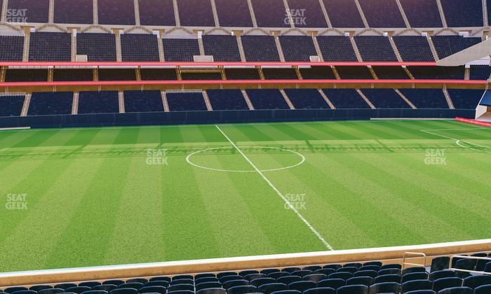 Soldier Field - Section 210 Club Seat View