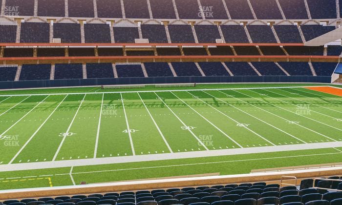 Soldier Field - Section 210 Club Seat View