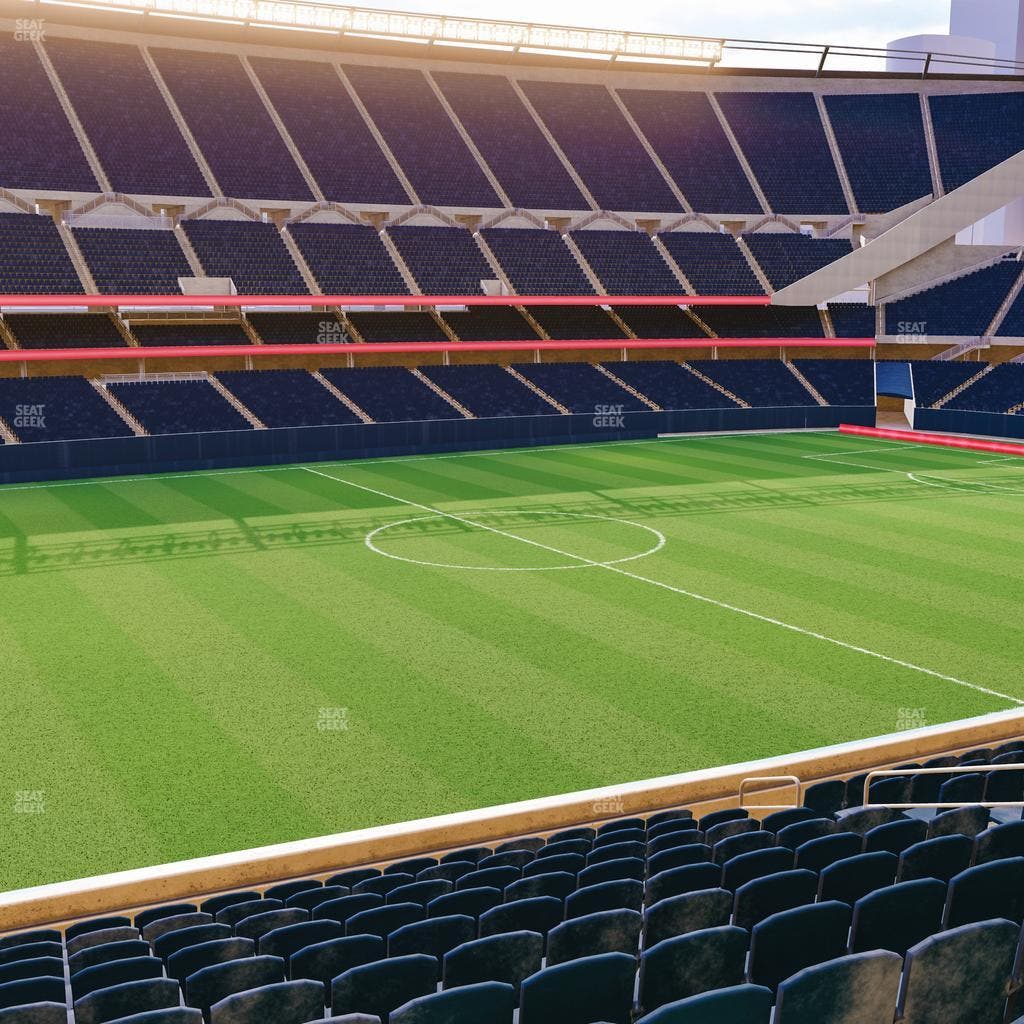 Soldier Field - Section 212 Club Seat View