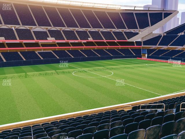 Soldier Field - Section 212 Club Seat View Soldier Field - Section 212 Club Seat View