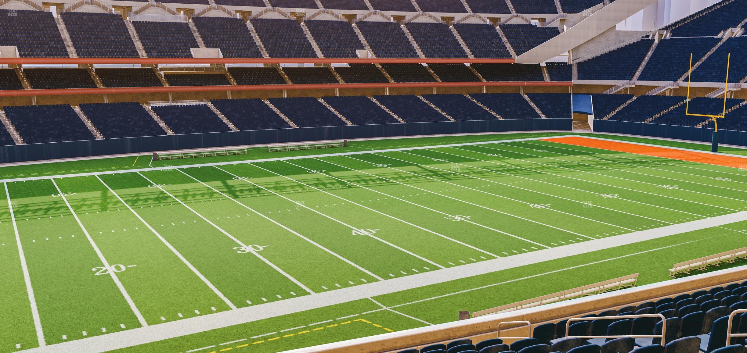 Soldier Field - Section 212 Club Seat View