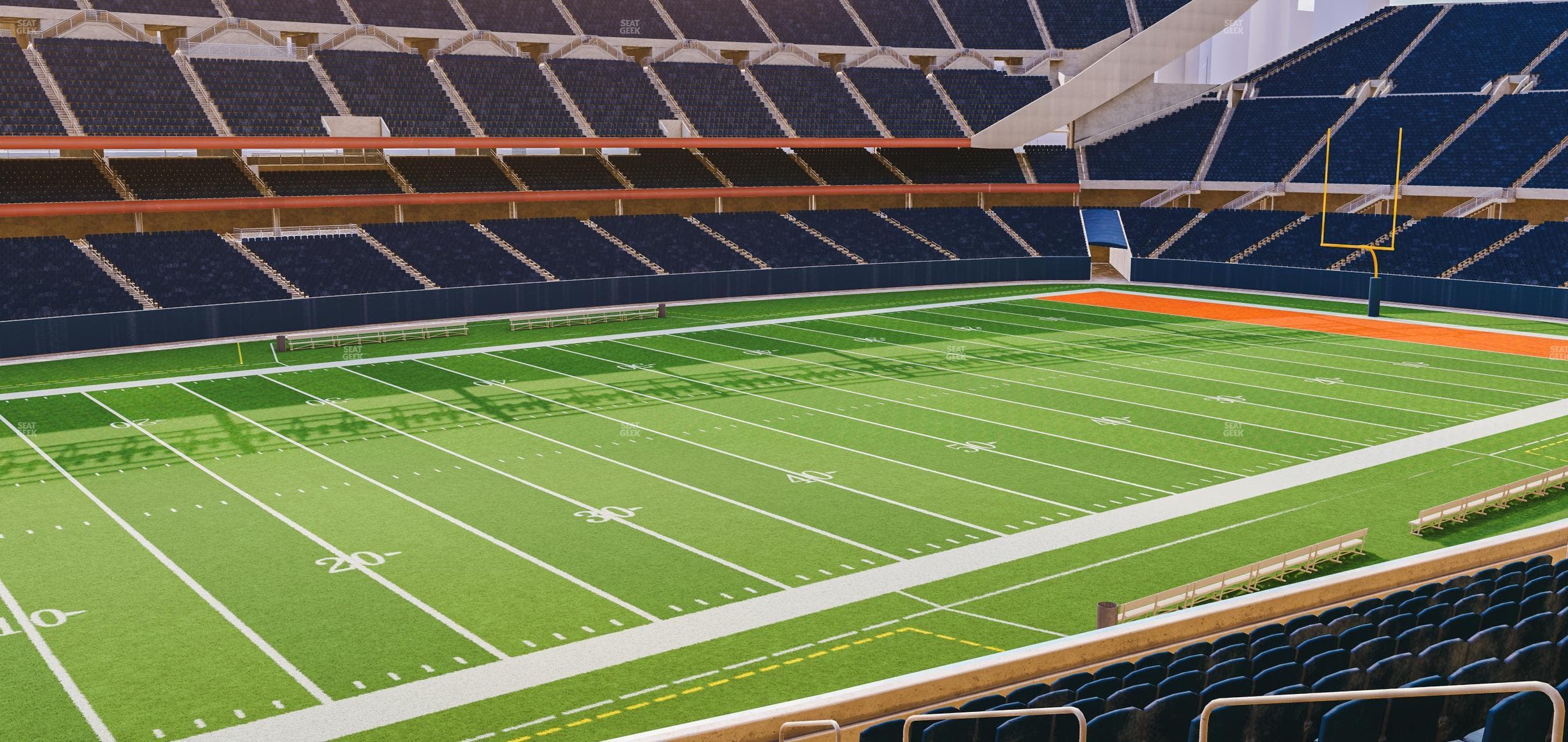 Soldier Field - Section 213 Club Seat View