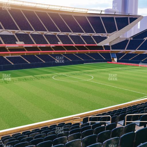 Soldier Field - Section 213 Club Seat View