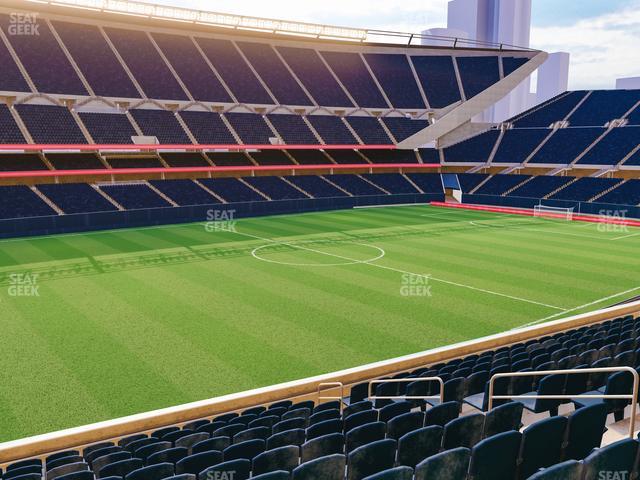 Soldier Field - Section 213 Club Seat View Soldier Field - Section 213 Club Seat View