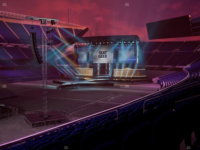 Soldier Field - Section 214 Club Seat View