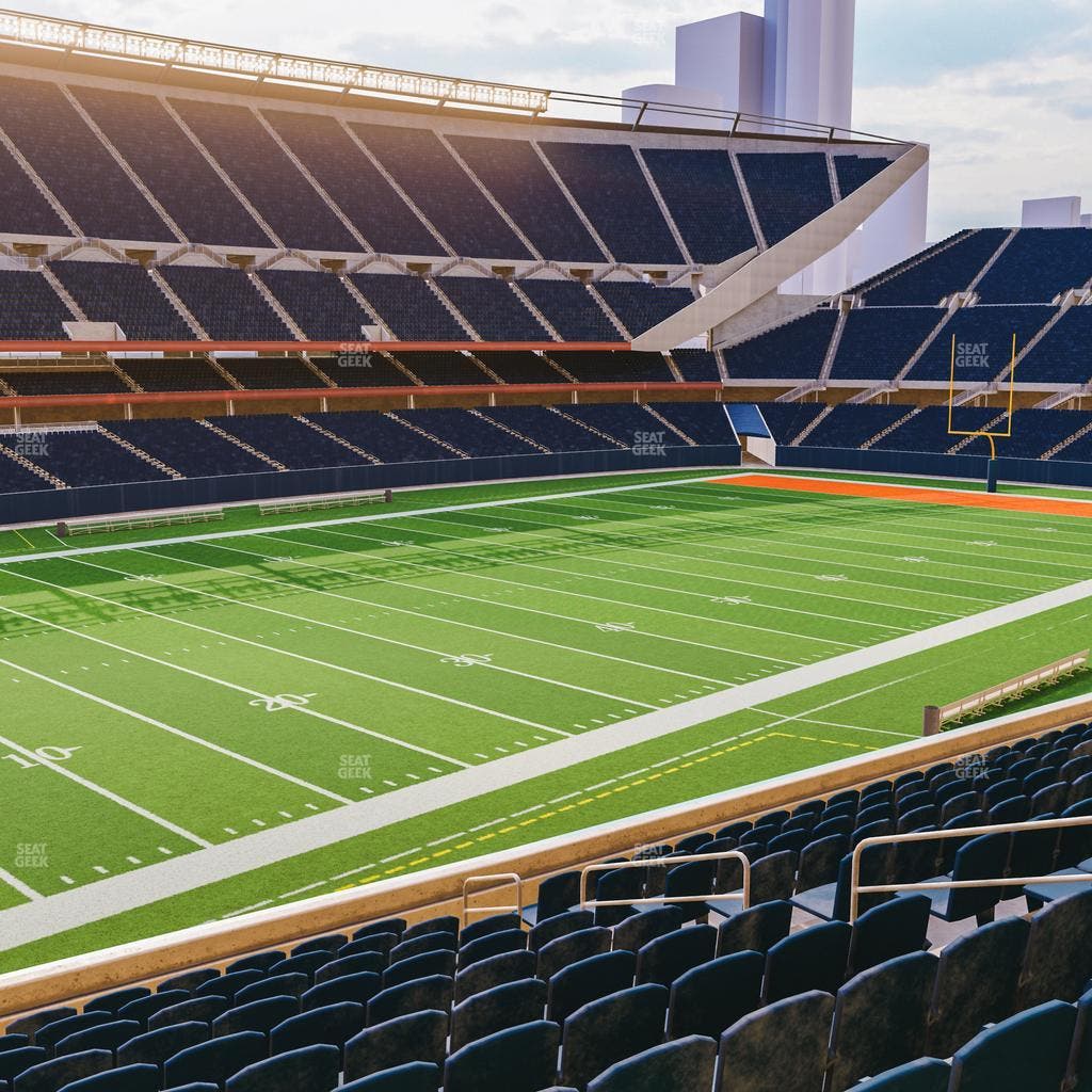 Soldier Field - Section 214 Club Seat View