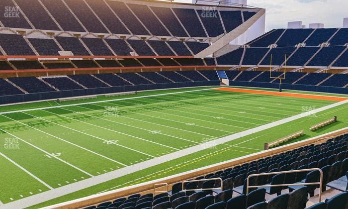Soldier Field - Section 214 Club Seat View