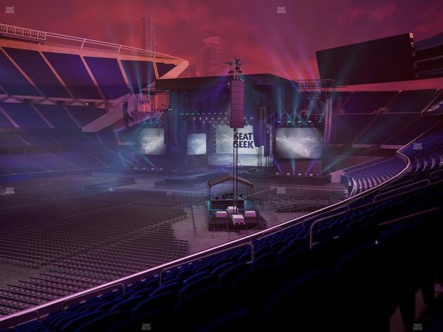 Soldier Field - Section 214 Club Seat View