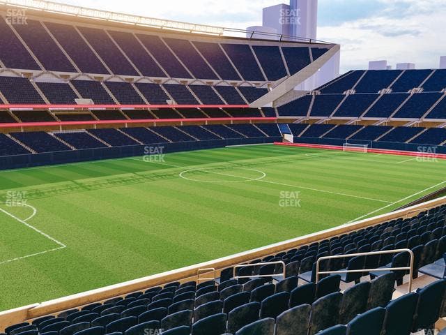 Soldier Field - Section 214 Club Seat View