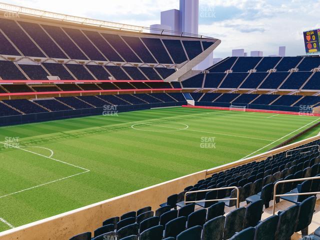 Soldier Field - Section 215 Club Seat View Soldier Field - Section 215 Club Seat View